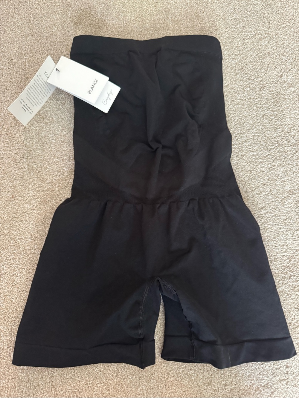 New Blanqi Black Maternity Support Shorts